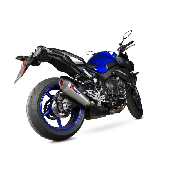 Scorpion Exhaust Yamaha MT-10 2016 - 2021 Serket Taper Slip-on Titanium Sleeve